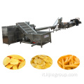 100 kg/h patatine patatine flips linee di lavorazione